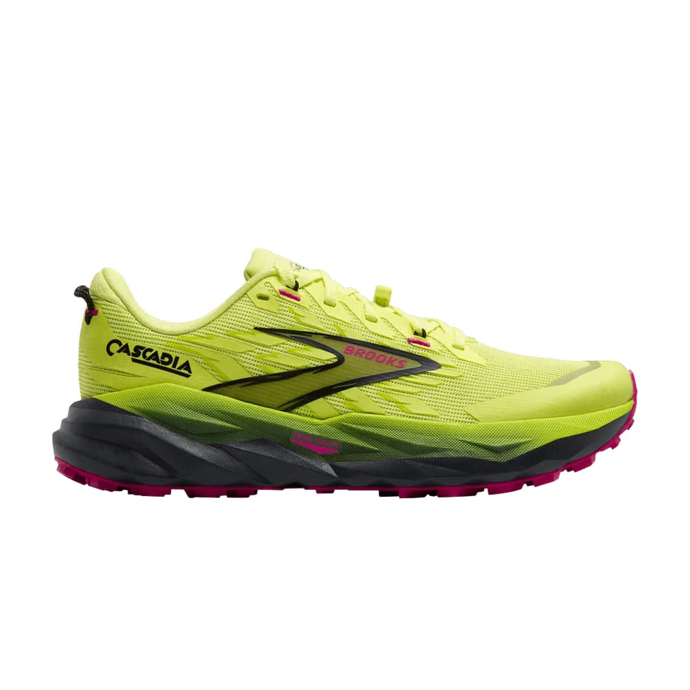 Brooks Wmns Cascadia 19 'Sunny Lime Magenta'