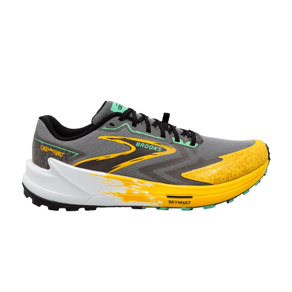 Brooks Catamount 3 Lemon Chrome Sedona Sage