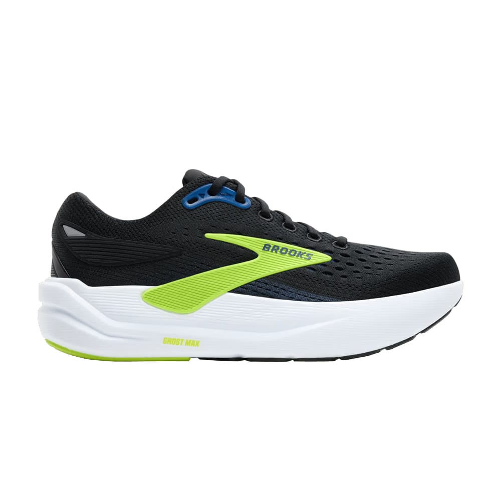 Brooks Ghost Max 3 Black Acid Lime