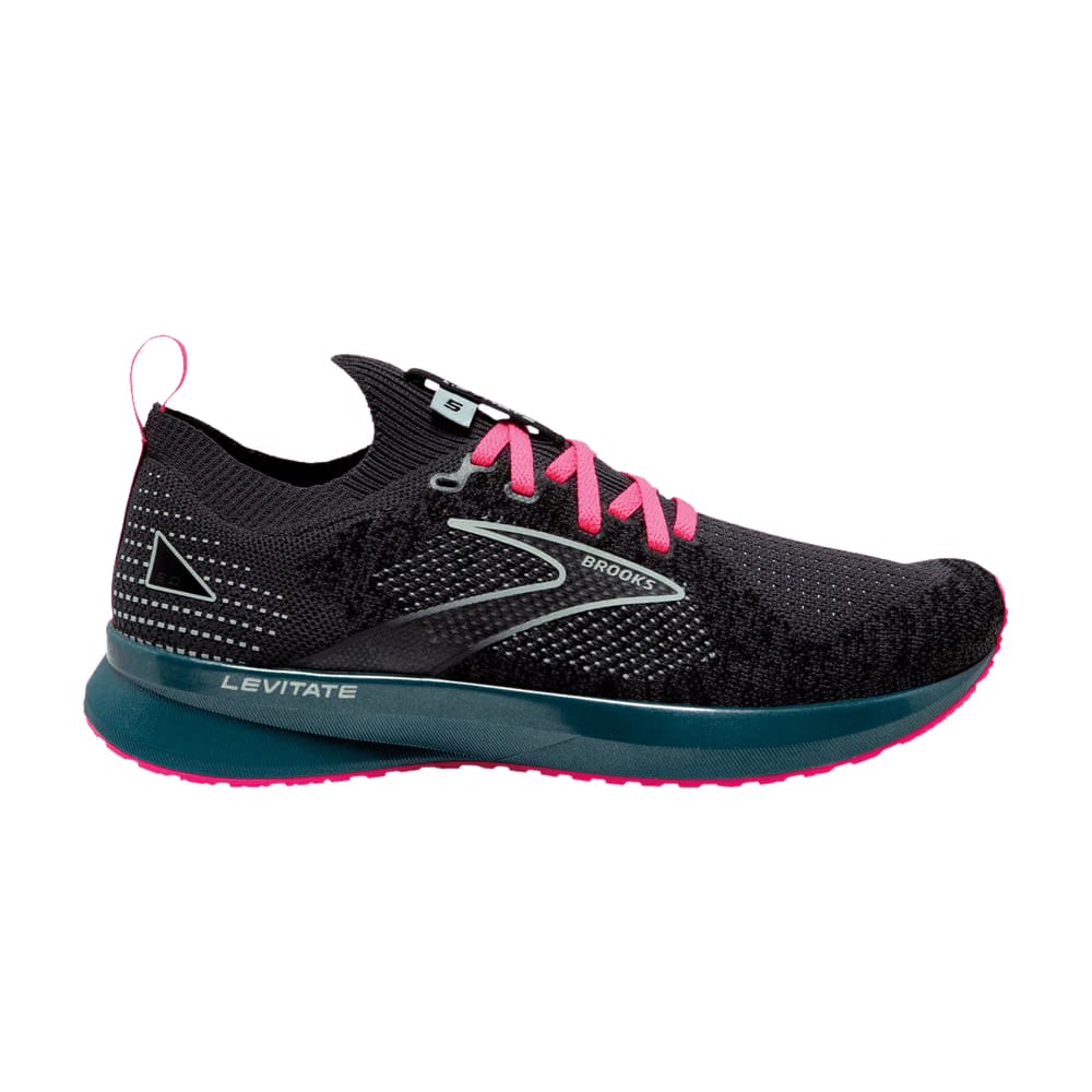 Brooks Wmns Levitate StealthFit 5 'Black Pink'