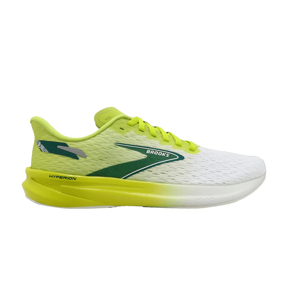 Brooks Hyperion Lime Green White