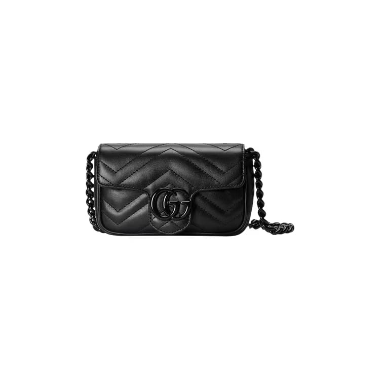 Gucci GG Marmont Belt Bag Nero