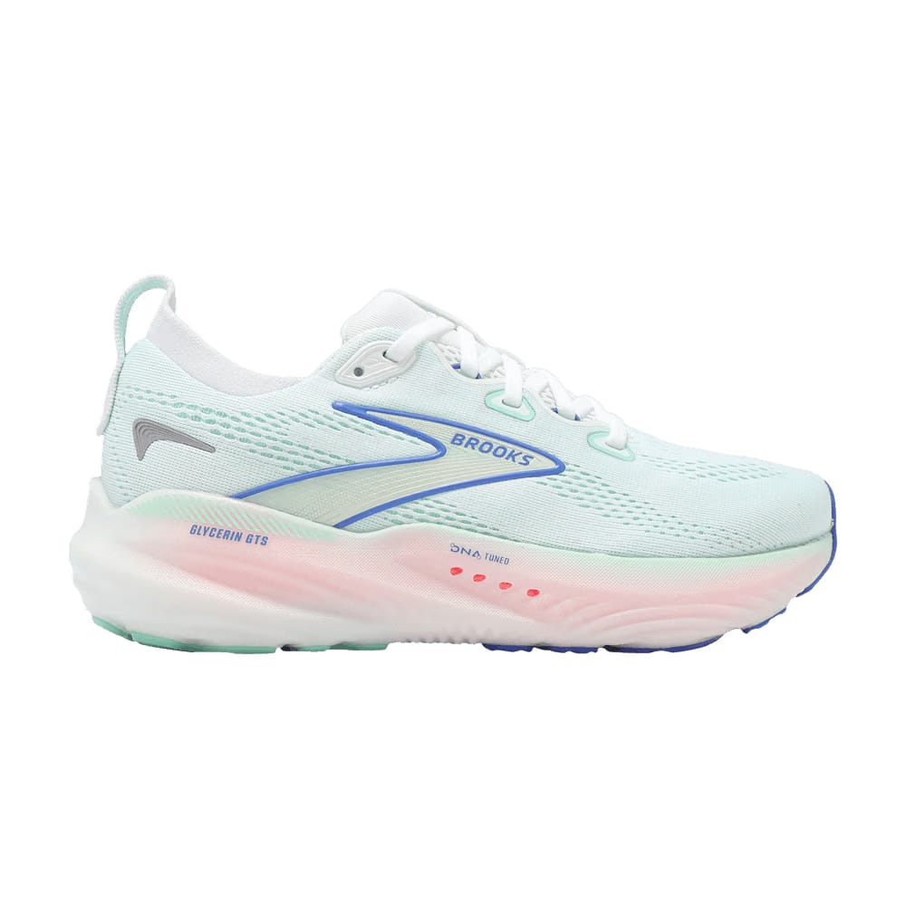 Brooks Wmns Glycerin GTS 22 D Wide 'Limpet Shell Amparo Blue'