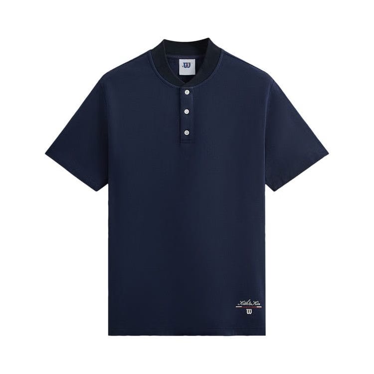 Kith For Wilson Pique Pearson Henley Pullover Nocturnal