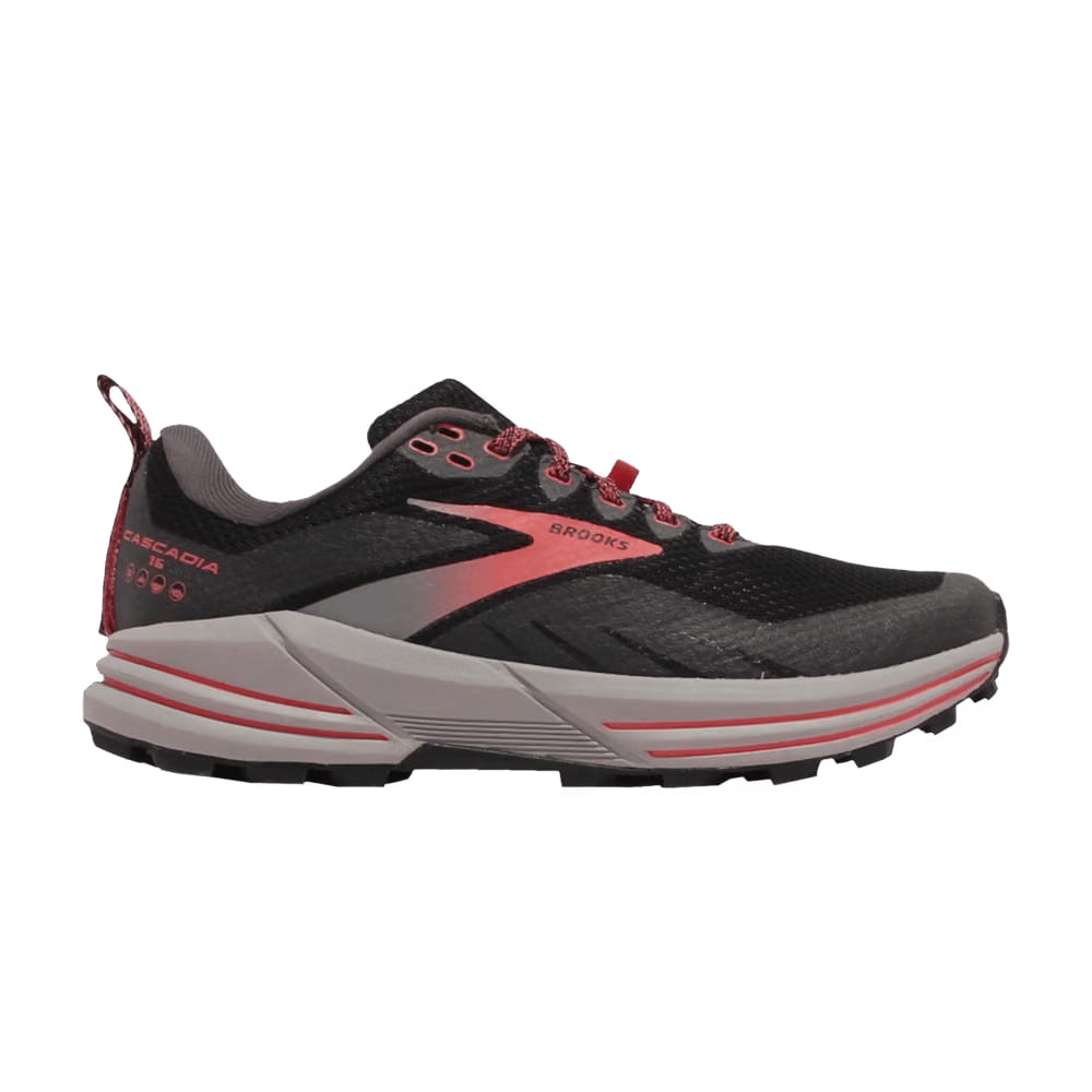 Brooks Wmns Cascadia 16 GTX 'Black Coral'