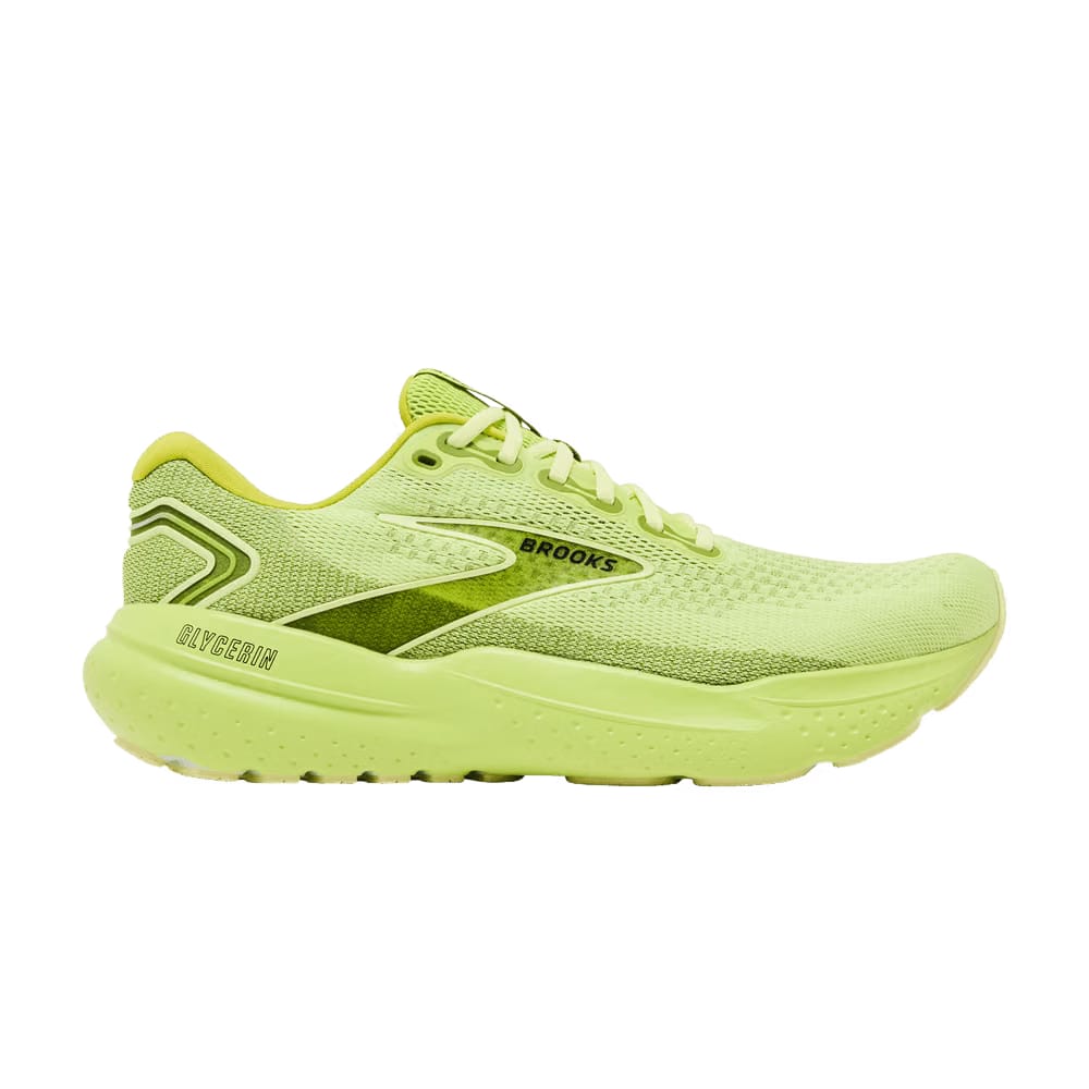 Brooks Glycerin 21 Lovebird Pale Yellow Lime