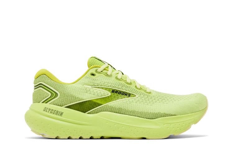 Brooks Glycerin 21 Lovebird Pale Yellow Lime