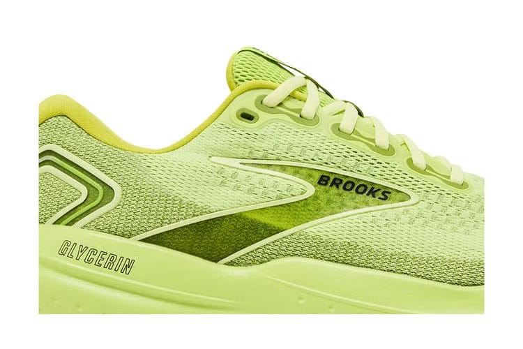 Brooks Glycerin 21 Lovebird Pale Yellow Lime