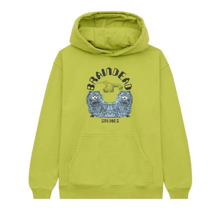 Brain Dead Conjoined Hoodie Olive