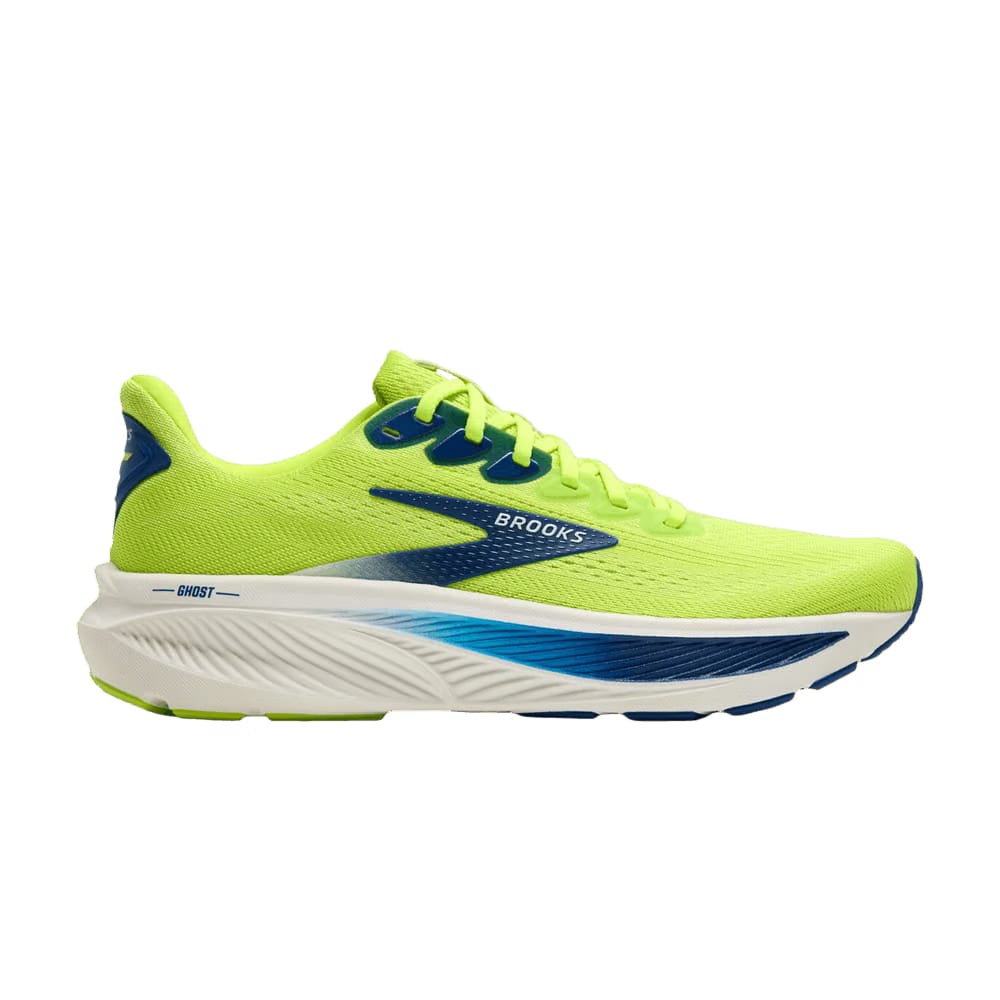 Brooks Ghost 17 Acid Lime Navy