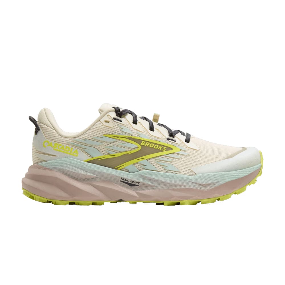 Brooks Wmns Cascadia 19 'Coconut Misty Blue'