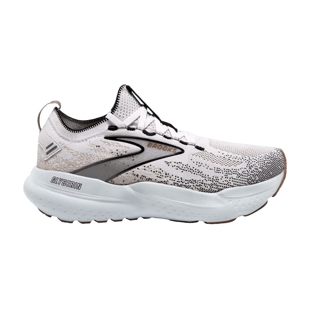 Brooks Wmns Glycerin StealthFit 21 'White Grey Black'