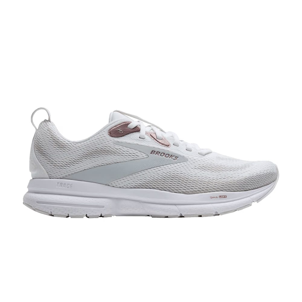 Brooks Wmns Trace 4 'White Oyster Rose'