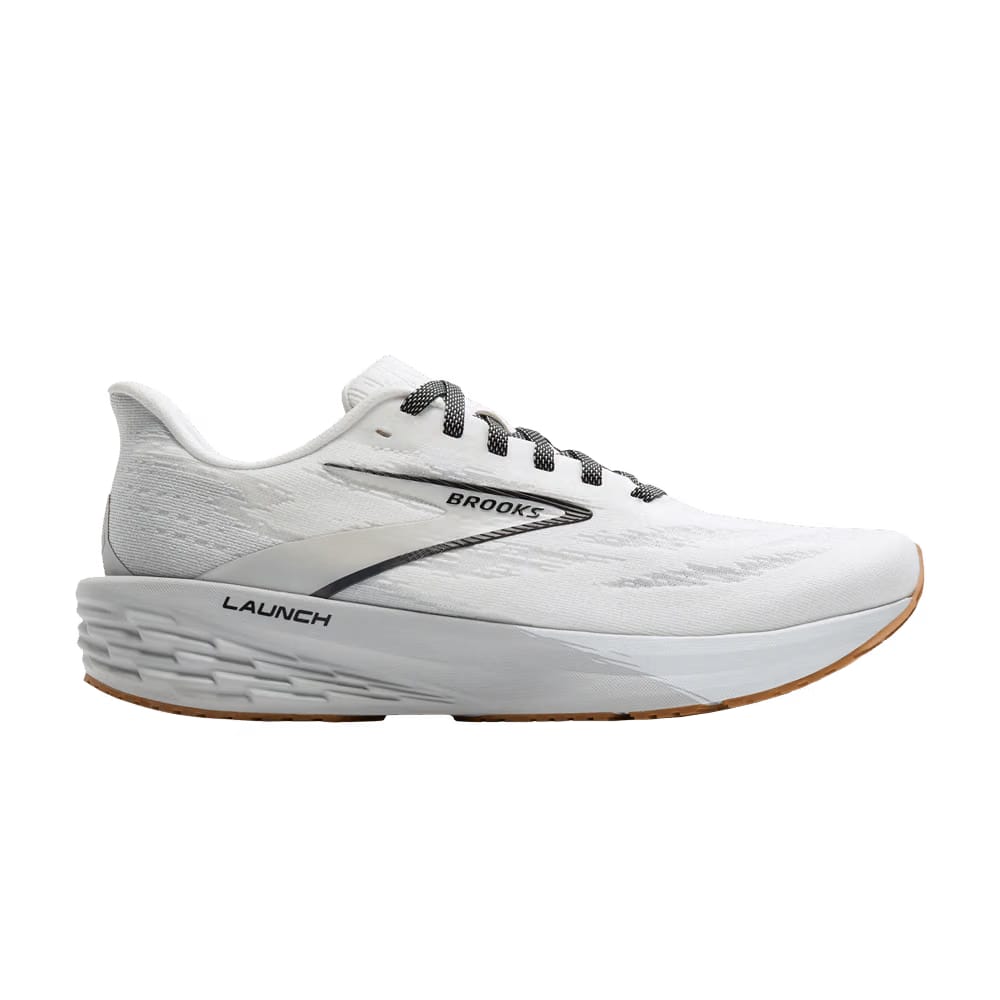 Brooks Wmns Launch 11 'White Grey Black'