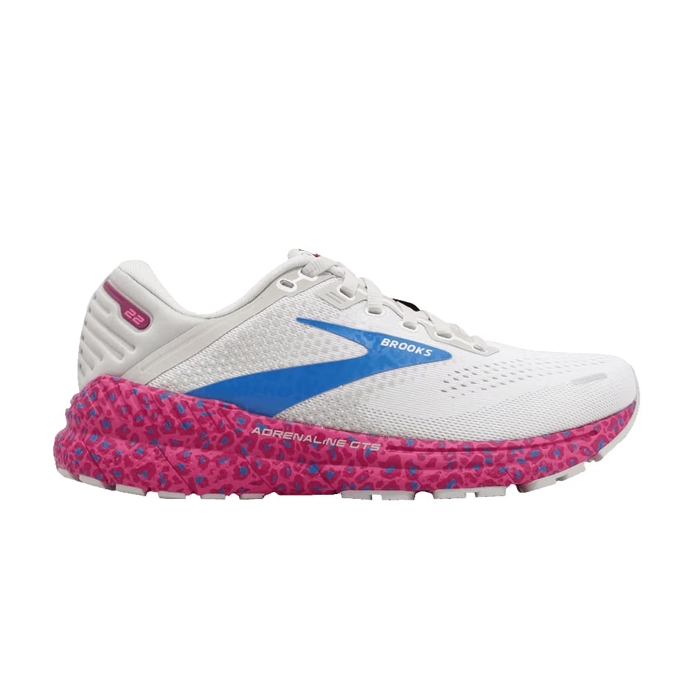 Brooks Wmns Adrenaline GTS 22 'White Brilliant Leopard'