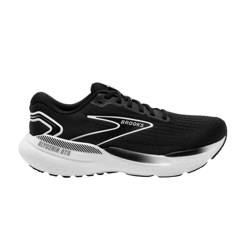 Brooks Wmns Glycerin GTS 21 'Black White'