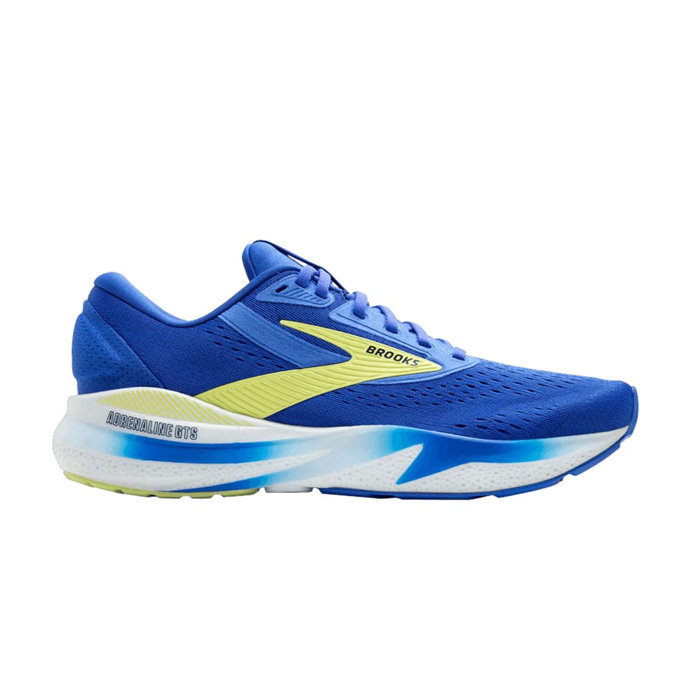 Brooks Adrenaline GTS 24 Cobalt Neo Yellow