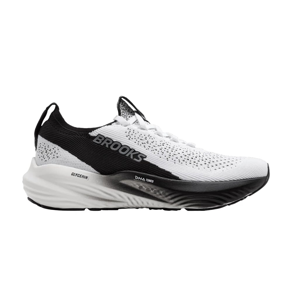 Brooks Glycerin StealthFit 22 White Grey Black