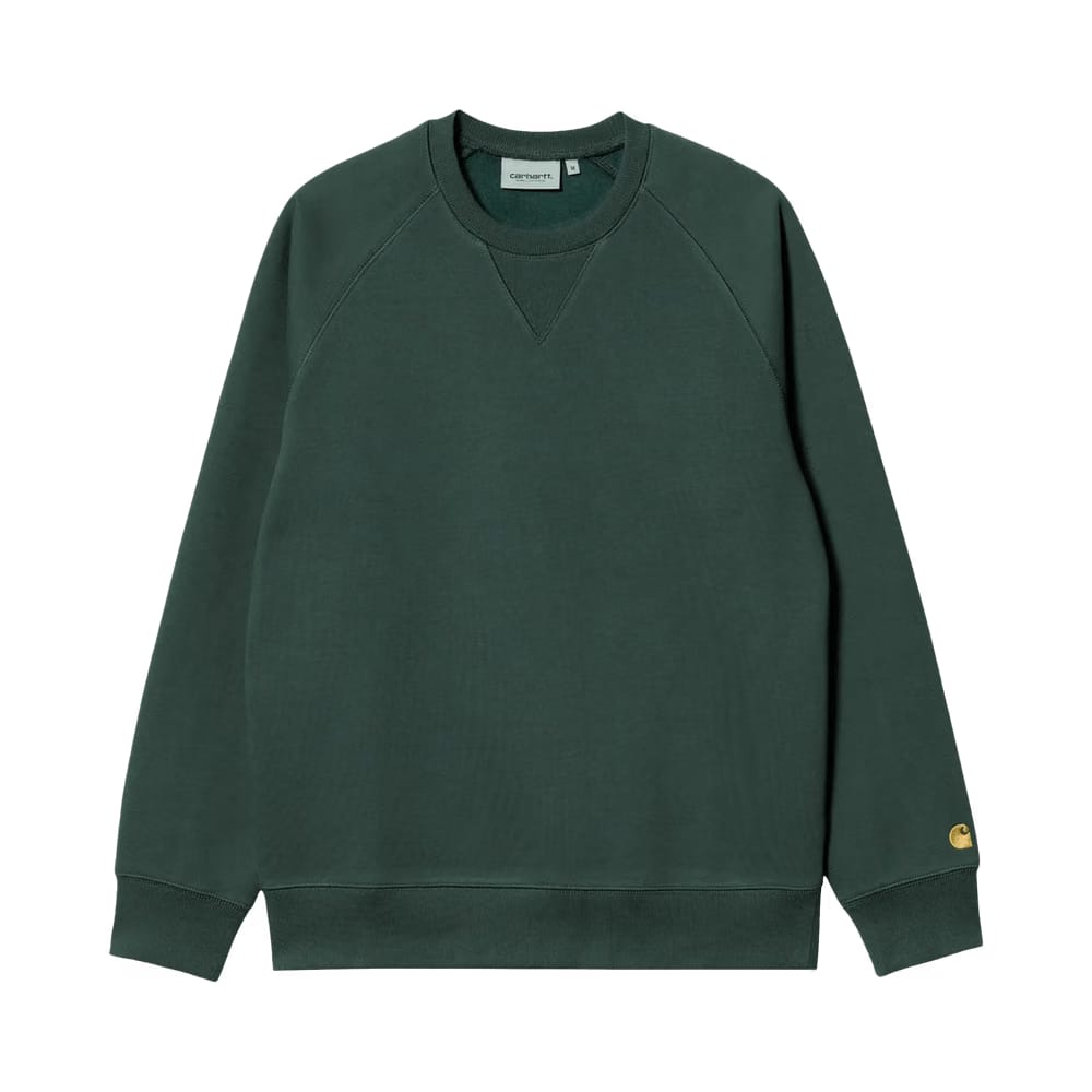 Carhartt WIP Chase Sweatshirt Juniper/Gold