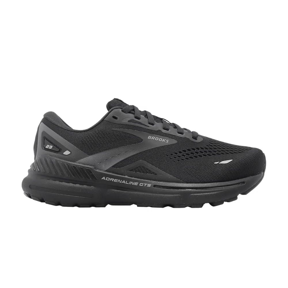 Brooks Wmns Adrenaline GTS 23 2E Wide 'Black Ebony'
