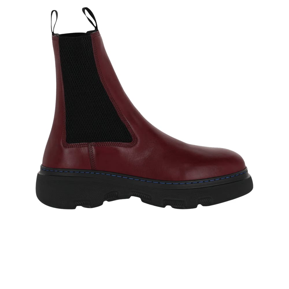 Burberry Creeper Chelsea Boot Plum