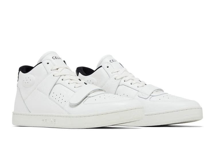 CELINE CT-02 Mid Sneaker Optic White Black