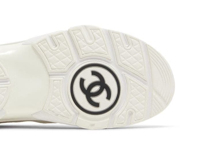 Chanel CC Logo Sneaker White