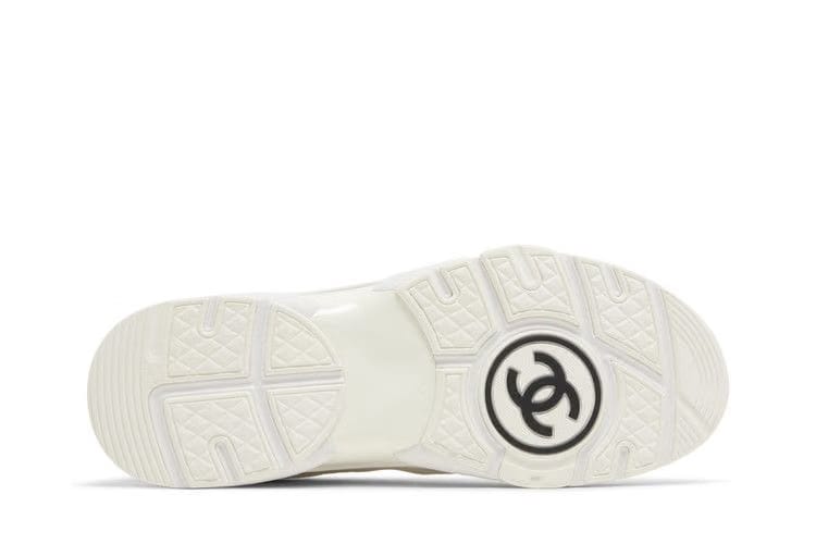 Chanel CC Logo Sneaker White