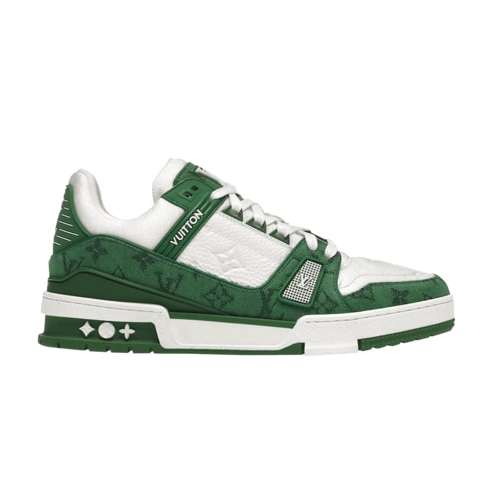 Louis Vuitton Trainer Green Monogram