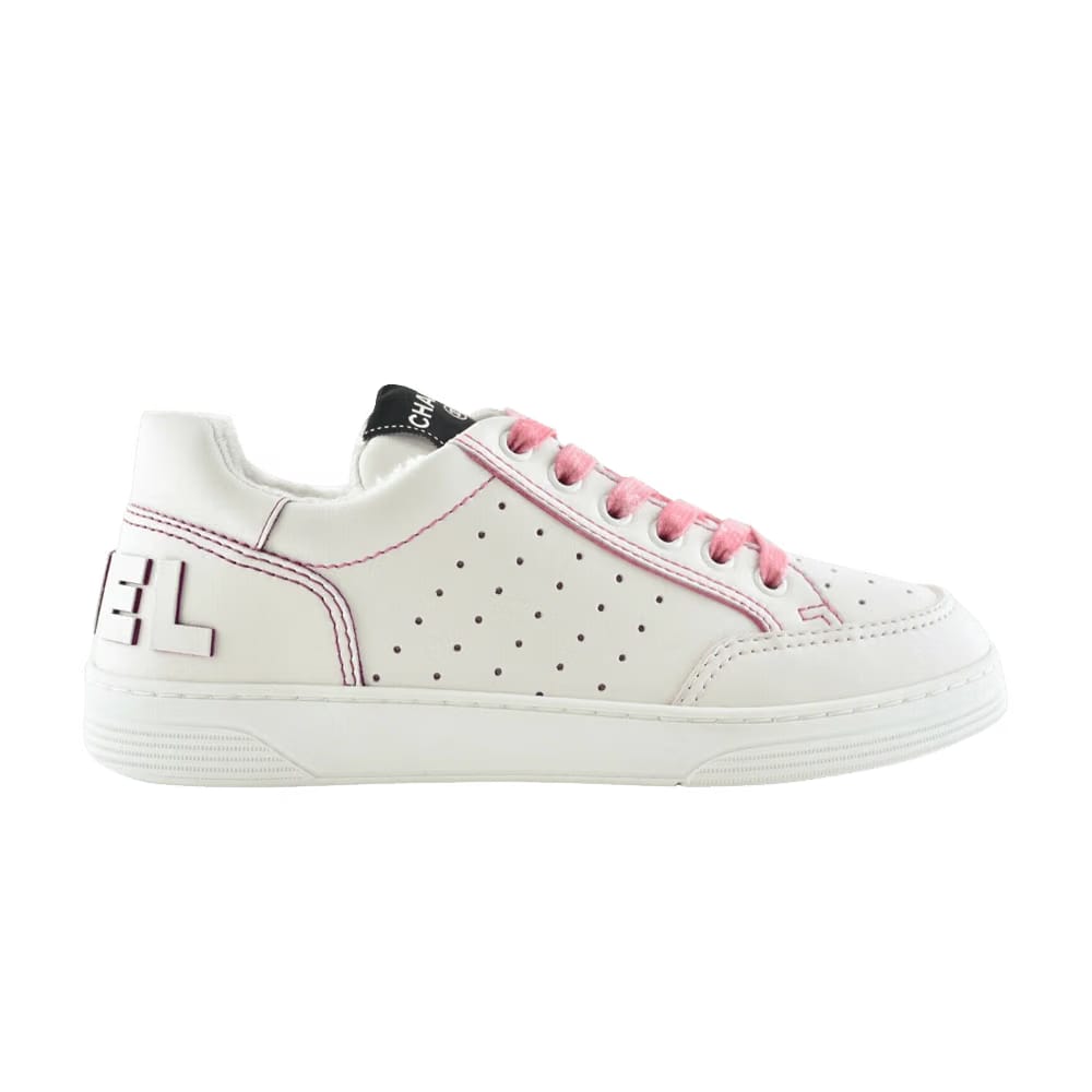 Chanel Sneaker White Pink