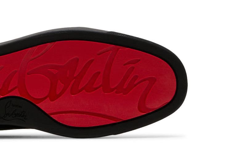Christian Louboutin Louis Junior Flat Low Black