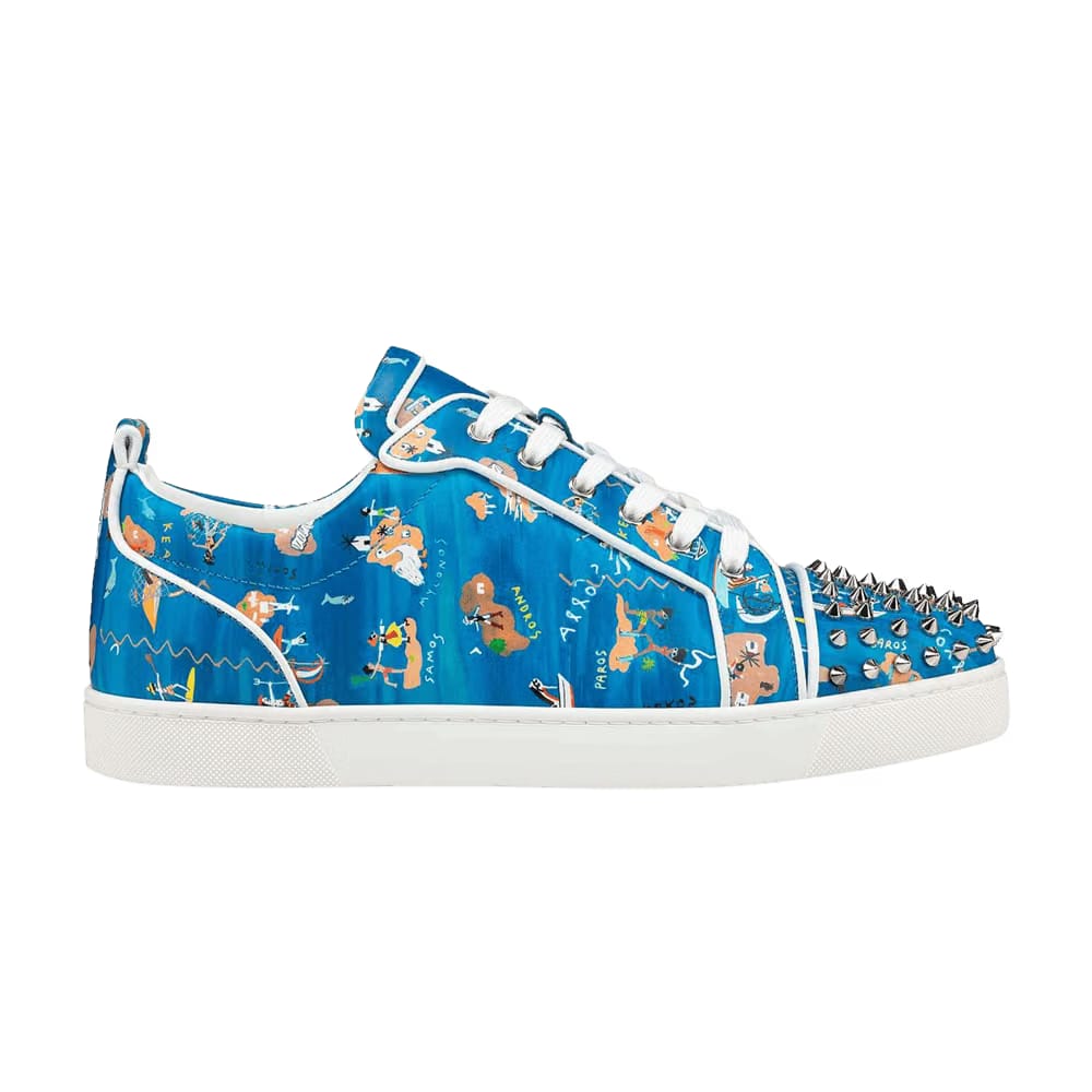 Christian Louboutin Louis Junior Spikes Odissey Print