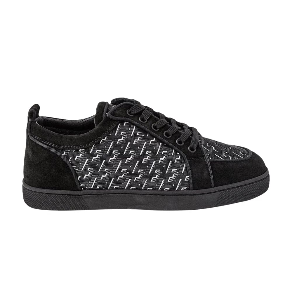 Christian Louboutin Rantulow Orlato Flat Black White