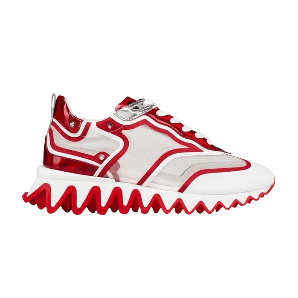 Christian Louboutin Wmns Sharkina Flat Rate Fly 'Red White'