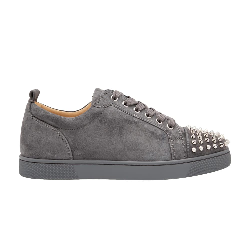 Christian Louboutin Junior Flat Spikes Grey