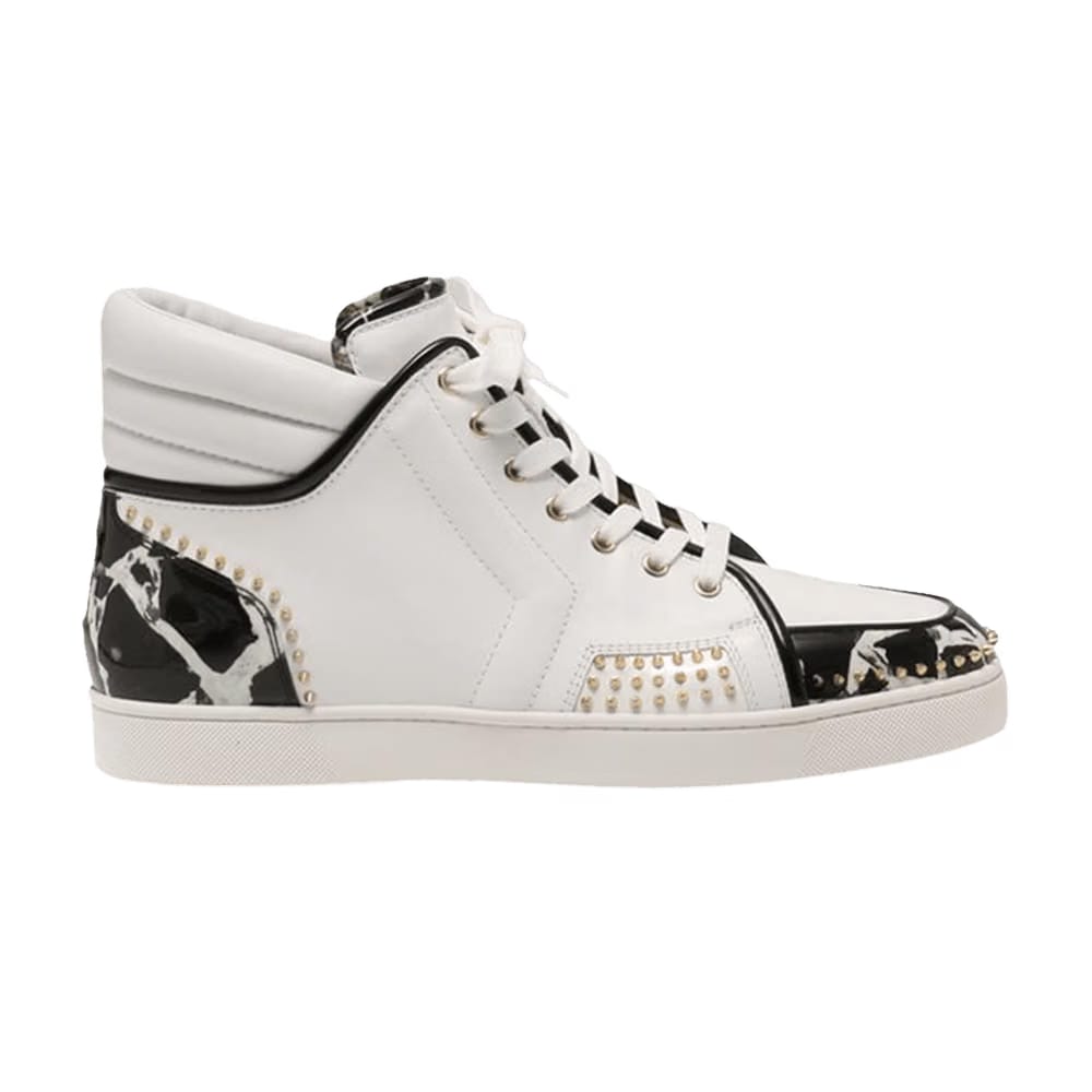 Christian Louboutin Sporty Dude Low Flat Calf Marble