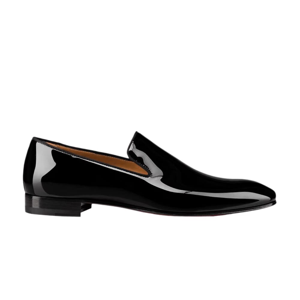 Christian Louboutin Dandelion Flat Black Patent Leather