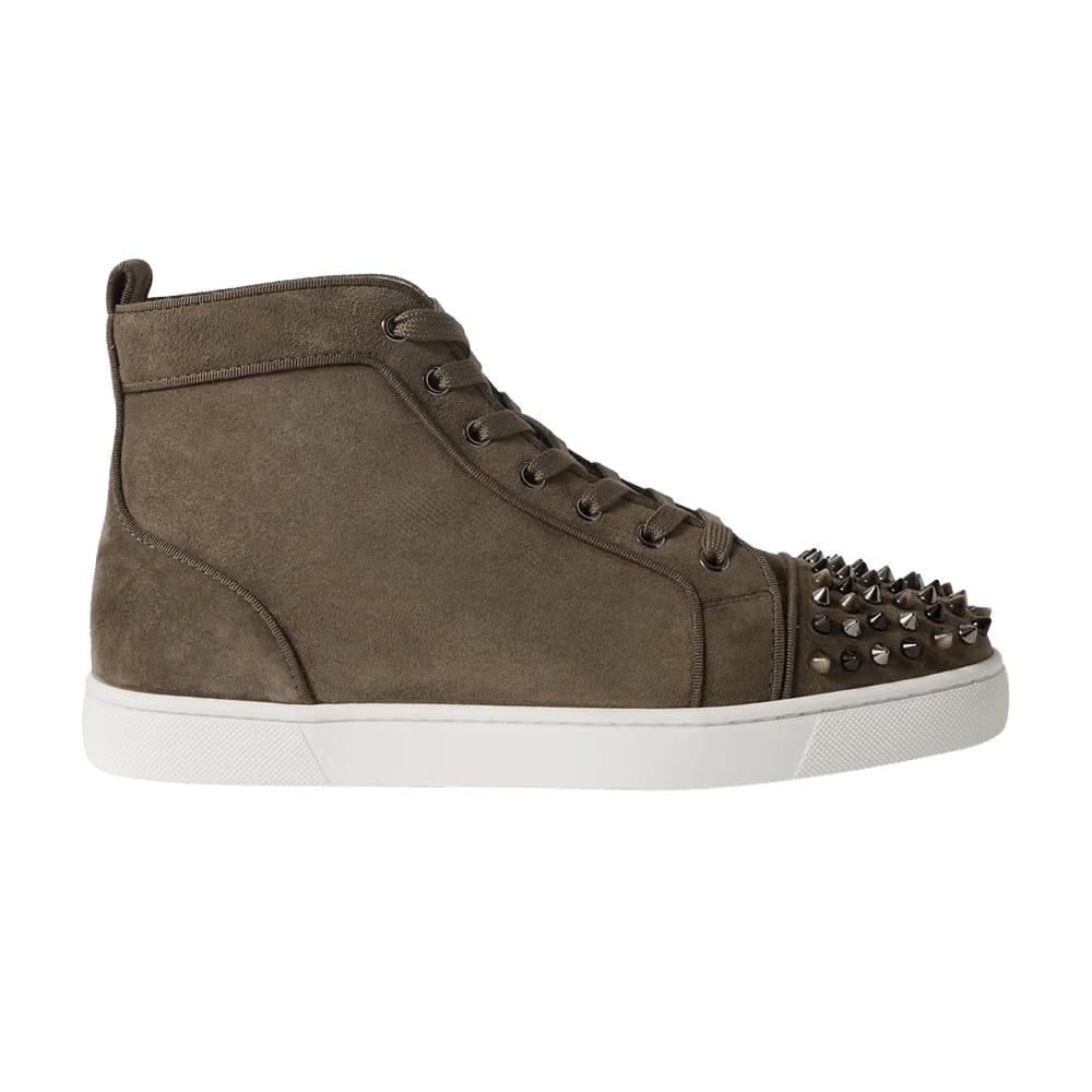 Christian Louboutin Lou Spikes Orlato Flat Silex