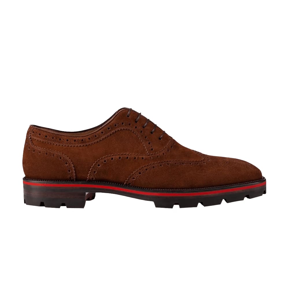Christian Louboutin Charlie Me Flat Veau Velours Pur Sang