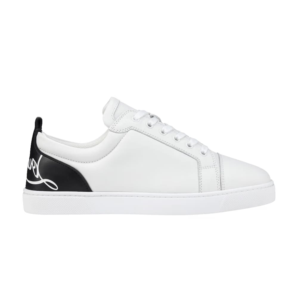 Christian Louboutin Fun Louis Junior White Black
