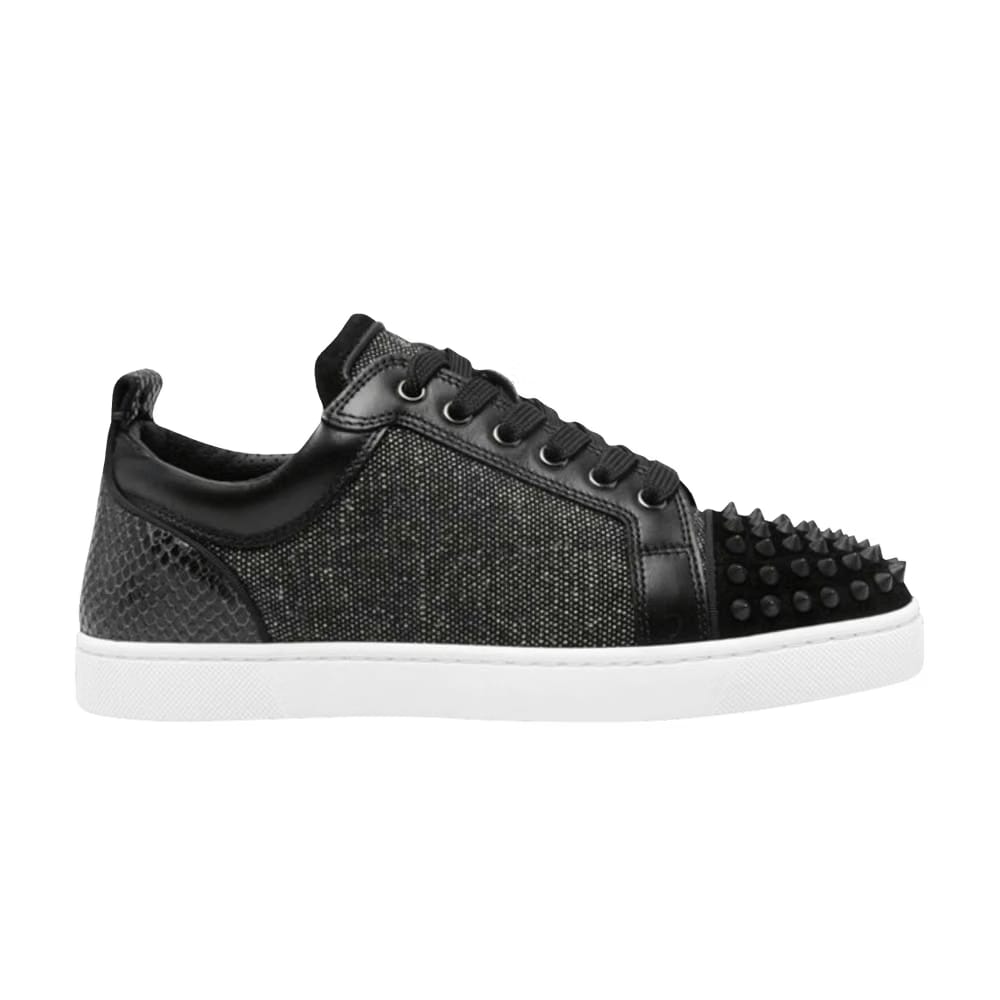 Christian Louboutin Louis Junior Spikes Orlato Black
