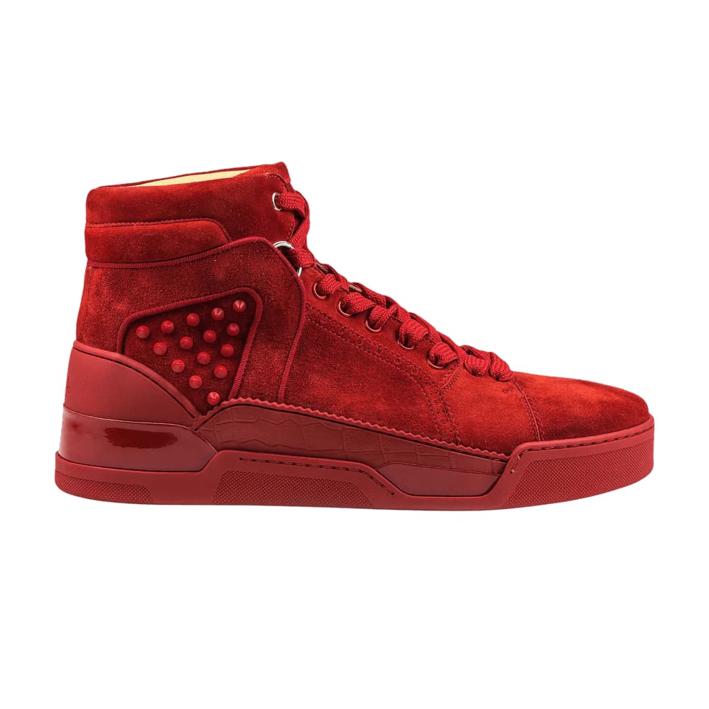 Christian Louboutin Loubikick Calf High Flamenco