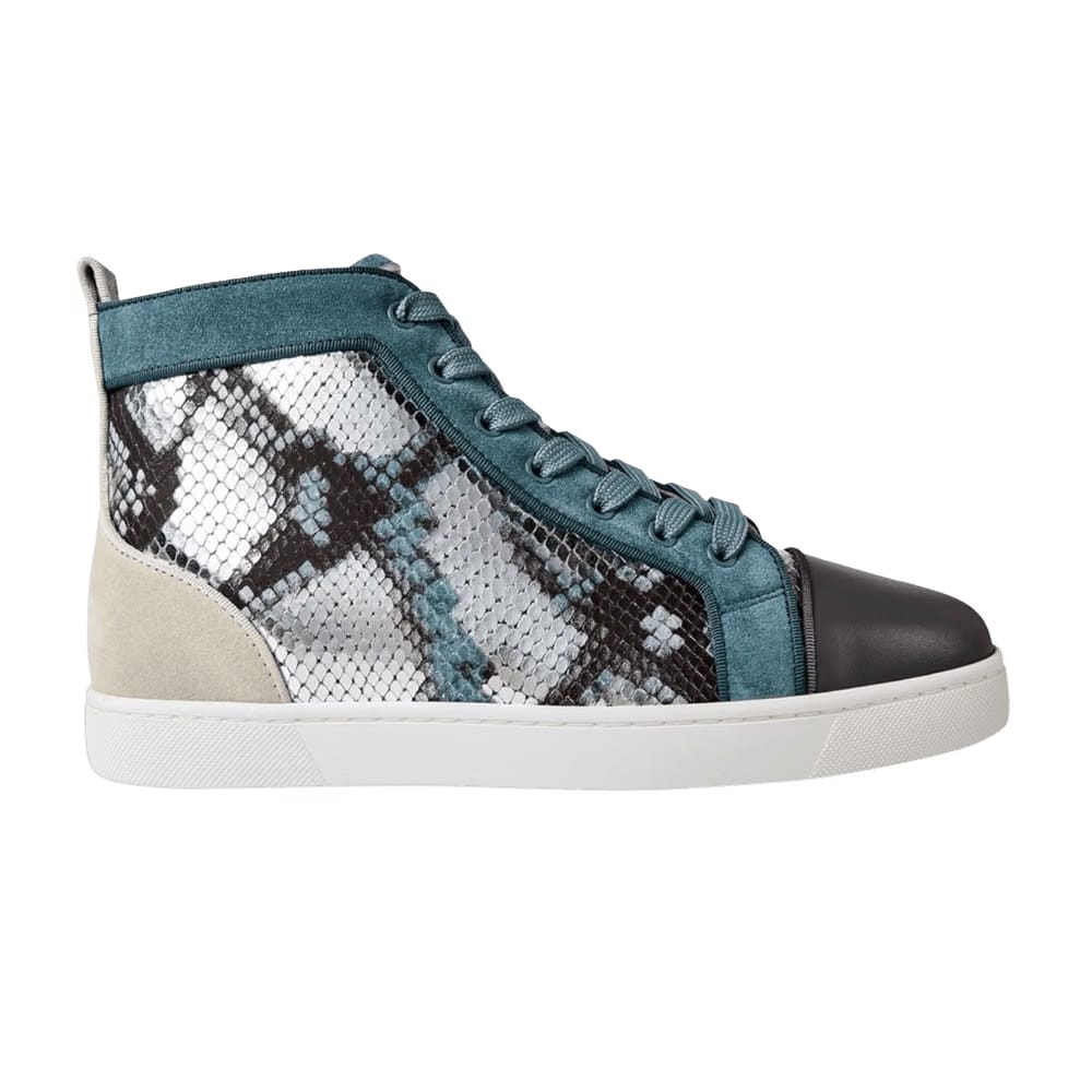 Christian Louboutin Louis Orlato Flat High Amazonia Metallic