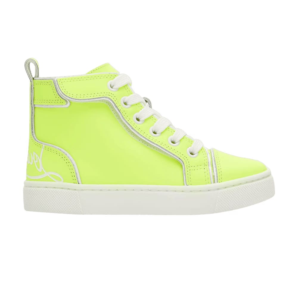 Christian Louboutin Funnytopi High Kids Fluo Yellow