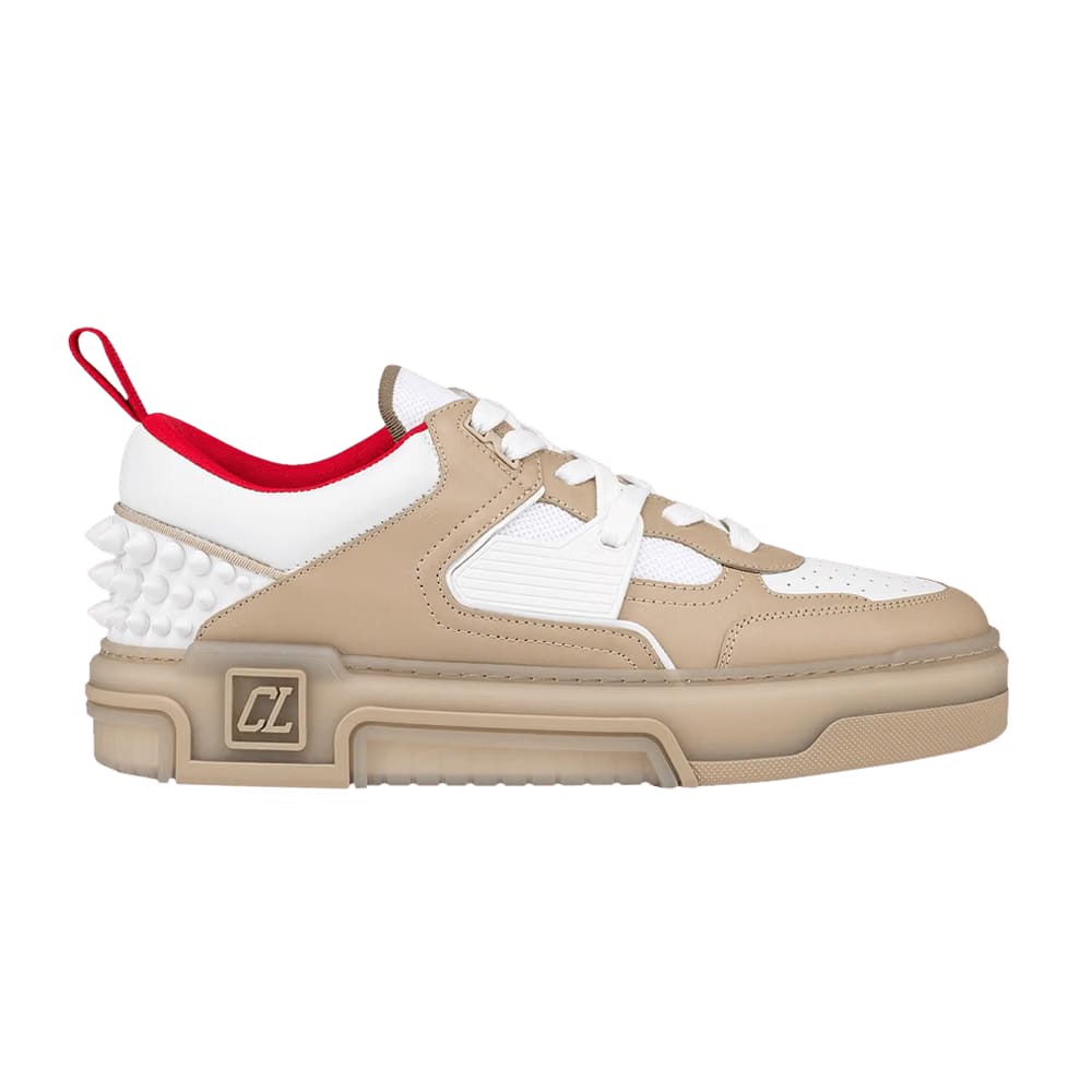 Christian Louboutin Astroloubi Flat Saharienne White