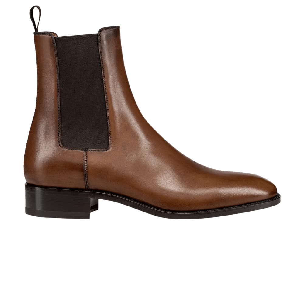 Christian Louboutin Samson Chelsea Boot Havane