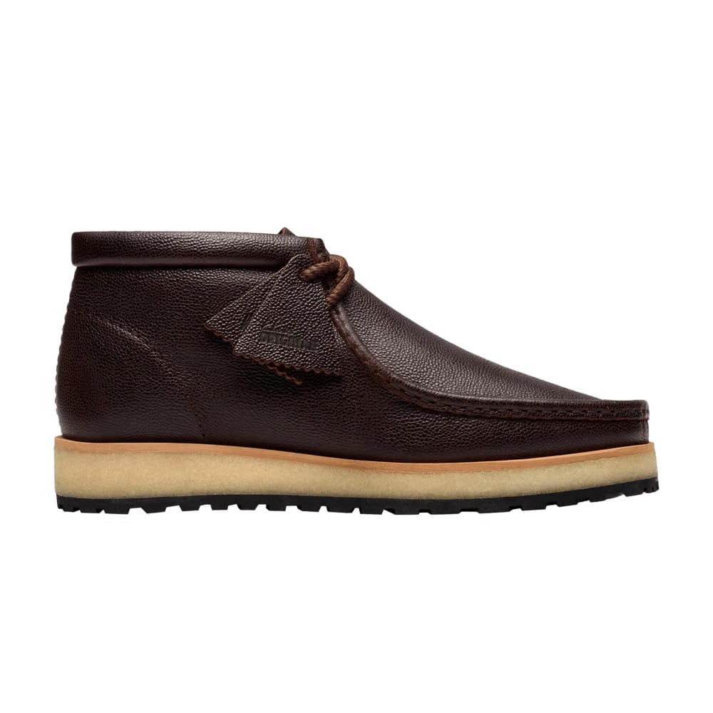 Clarks Wallabee Scout Brown Scotch Grain