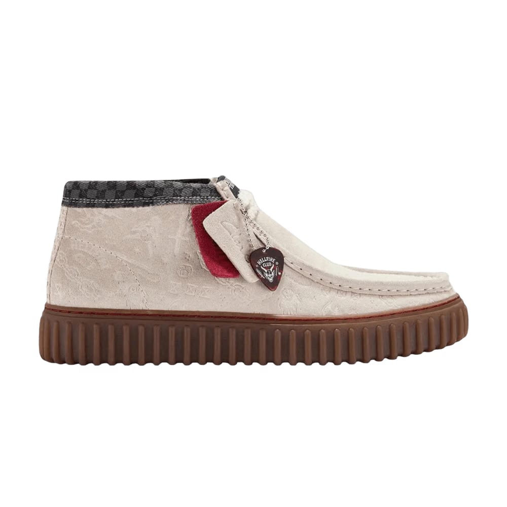 Stranger Things x Clarks Torhill Hi Hellfire Club - Off White