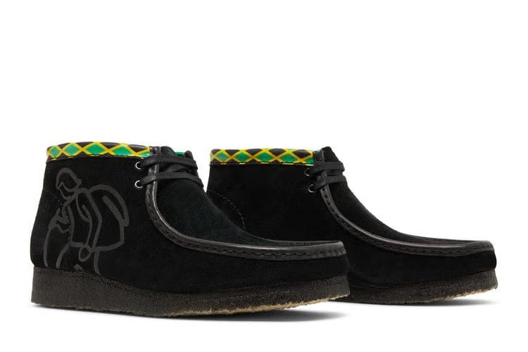 Jamaica x Clarks Wallabee Black