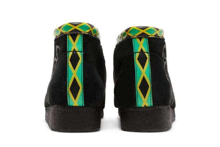 Jamaica x Clarks Wallabee Black